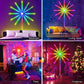 Bande LED Feu d'Artifice Synchro Musique – Télécommande, pour Fêtes et Chambres -  - 6
