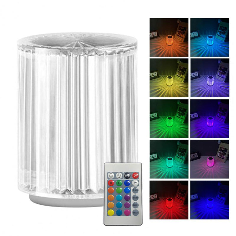 Lampe de Table Cristal Atmosphérique - Petite Lampe de Nuit Créative LED -  - 2