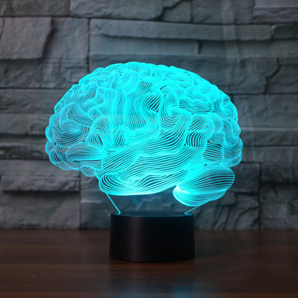 Lampe LED Cerveau Multicolore avec Télécommandée - NeonMagic✨ néons sur mesure