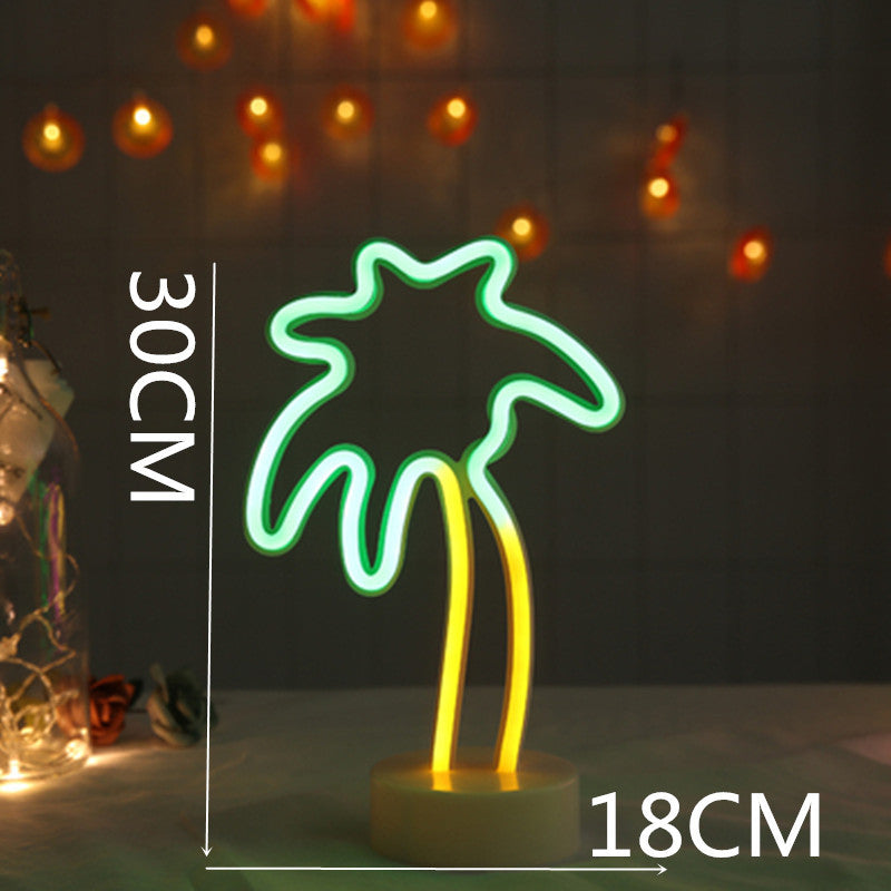 TEST - Lampe de Chevet LED Palmier Tropicale – Éclairage Ambiance Zen - NeonMagic✨ néons sur mesure - 2