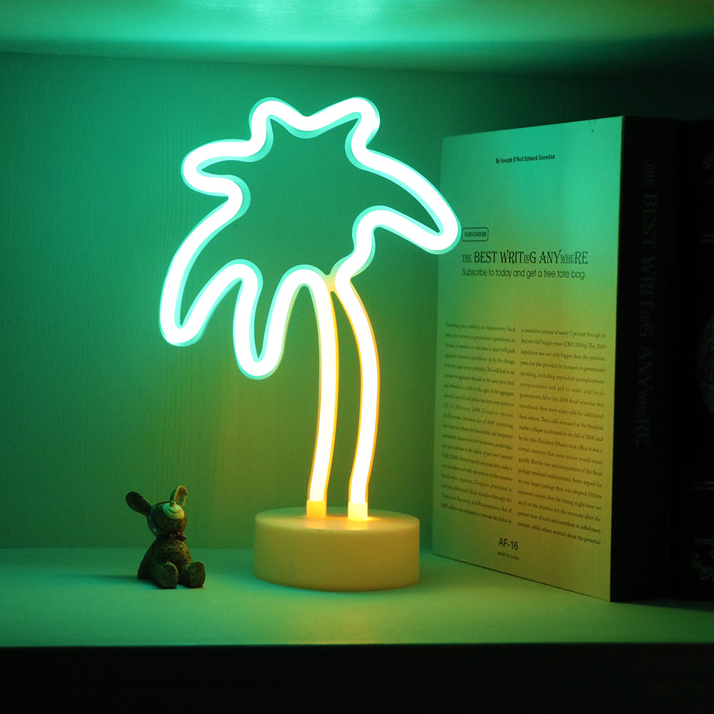 TEST - Lampe de Chevet LED Palmier Tropicale – Éclairage Ambiance Zen - NeonMagic✨ néons sur mesure - 5