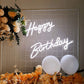Grand Néon 'Happy Birthday' - Décoration Festive pour Fêtes d'Anniversaire - NeonMagic✨