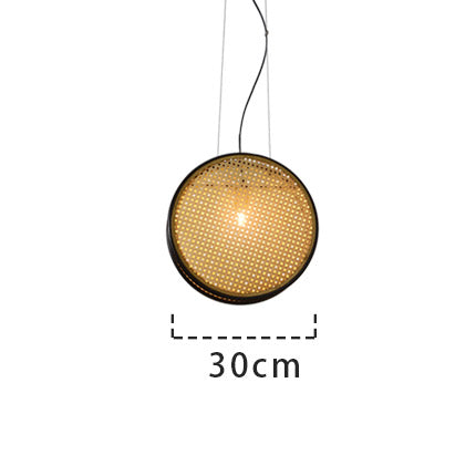 Lustres Rétro en Rotin Créatifs - Éclairage d'Ambiance -  - 2
