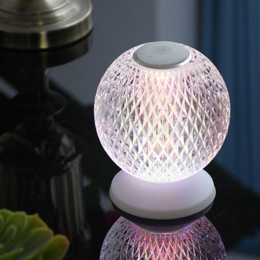 Lampe de Chevet LED Cristal Acrylique Tactile RGB - NeonMagic✨ néons sur mesure