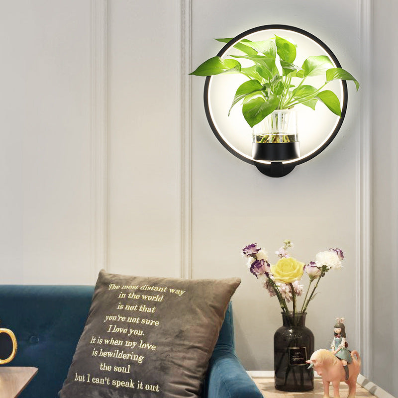 Lampe Murale Décorative Avec Pot  - Éclairage en Harmonie -  - 5