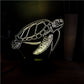 Lampe de Nuit Tortue en 3D à LED Touch -  - 4