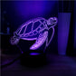 Lampe de Nuit Tortue en 3D à LED Touch -  - 3