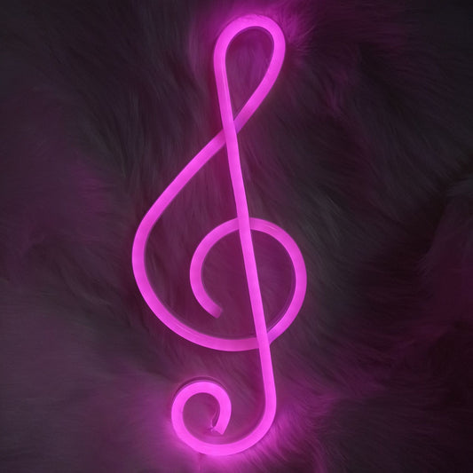 Néon LED Note de Musique - Illuminez votre Passion pour la Musique - NeonMagic✨ néons sur mesure
