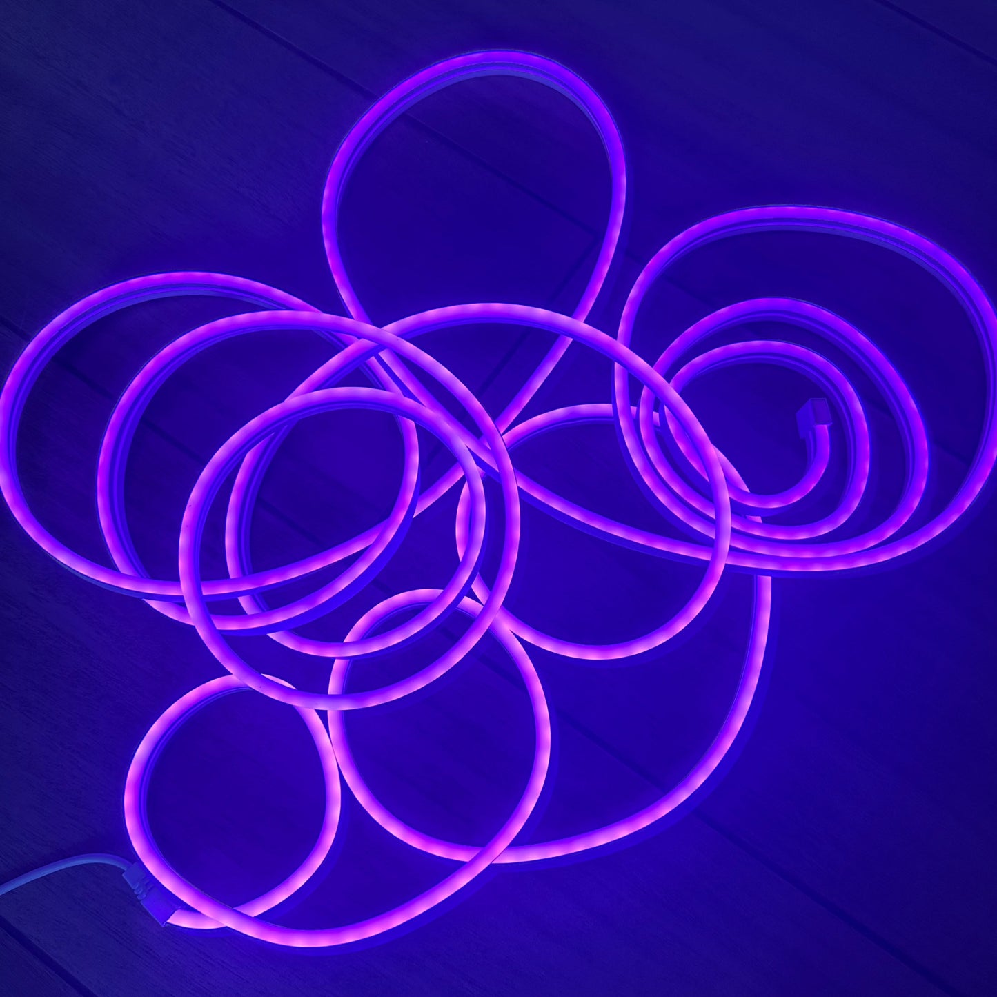 Bande néon LED intelligente avec musique et contrôleur - NeonMagic - bleu