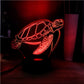 Lampe de Nuit Tortue en 3D à LED Touch -  - 5