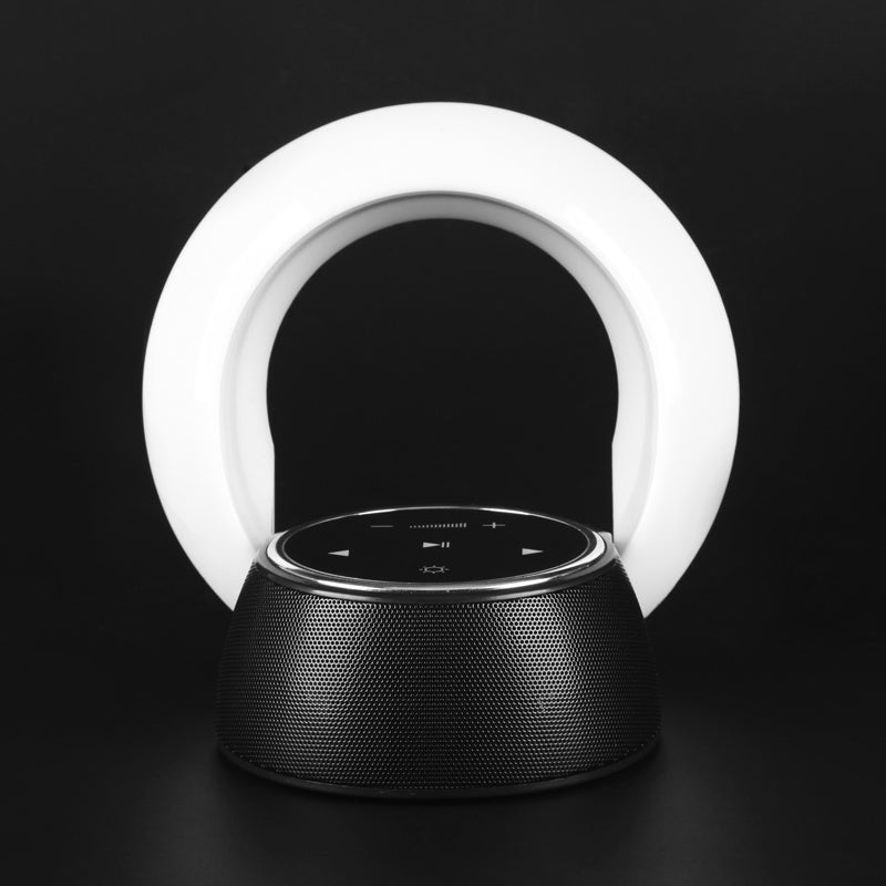 Lampe LED avec Enceinte Stéréo Bluetooth et Subwoofer – Lumière d'Ambiance -  - 5