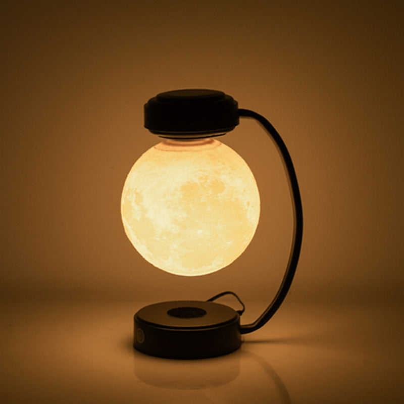 Lampe Néon LED Lévitation Magnétique Lune - Une Décoration Magique - NeonMagic✨