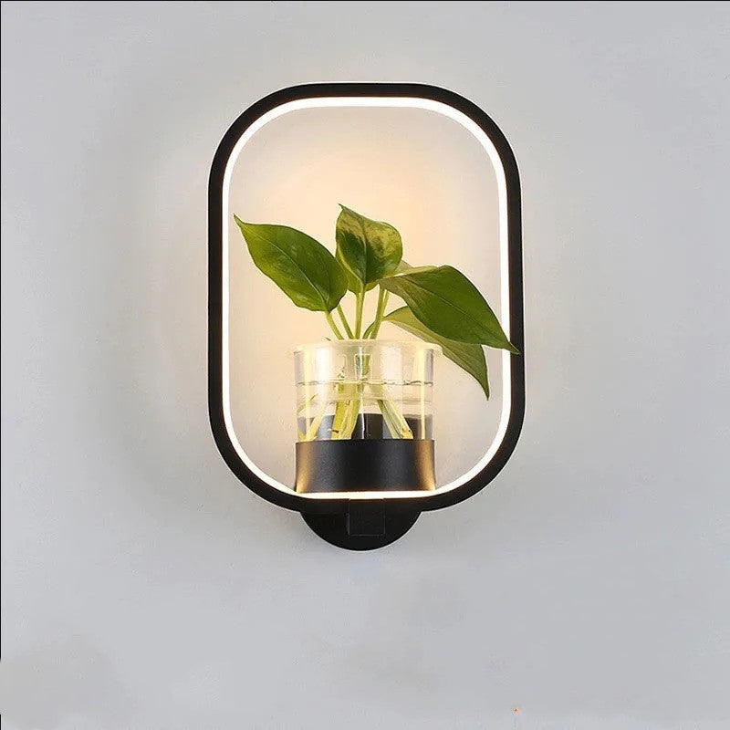 Lampe Murale Décorative Avec Pot  - Éclairage en Harmonie -  - 8