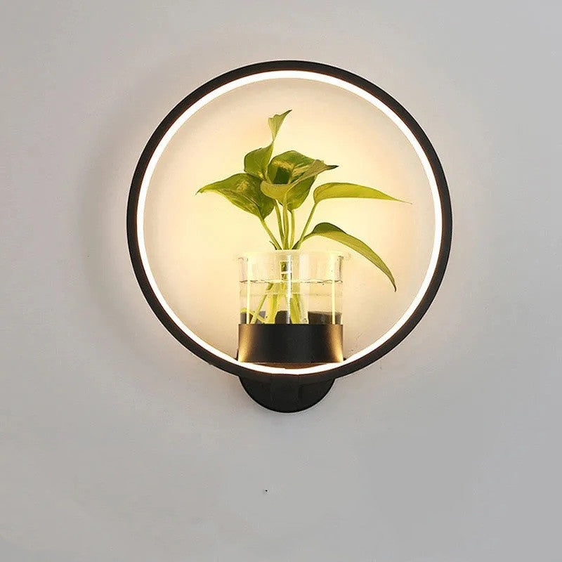 Lampe Murale Décorative Avec Pot  - Éclairage en Harmonie -  - 6