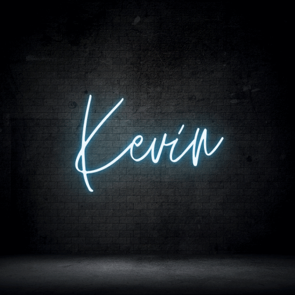 neon led sur mesure prenom Kevin - neonslumineux.fr