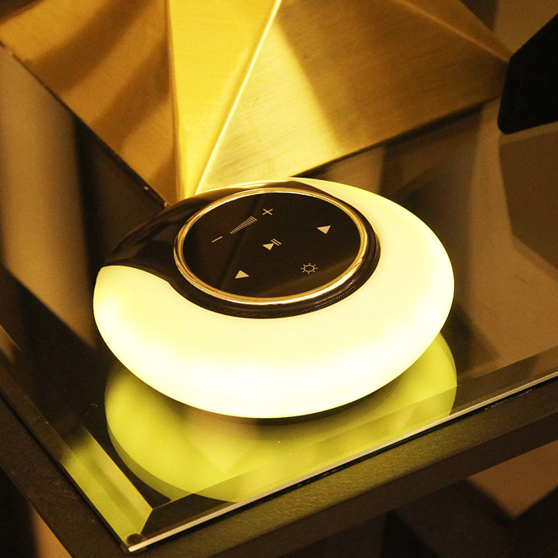 Lampe LED avec Enceinte Stéréo Bluetooth et Subwoofer – Lumière d'Ambiance -  - 6