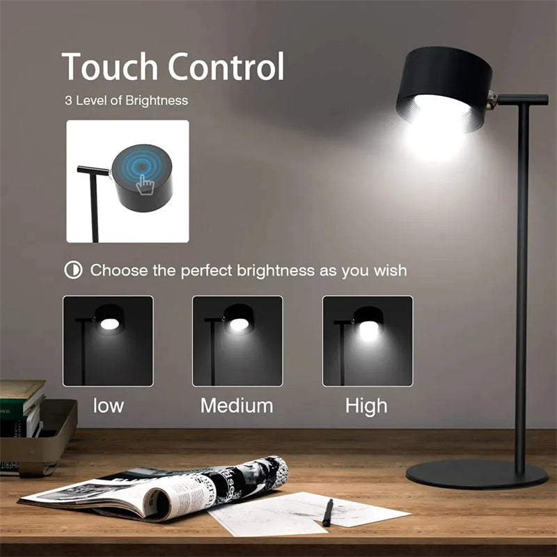 Lampe LED Rechargeable USB avec Rotation 360° -  - 2