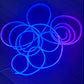 Bande néon LED intelligente avec musique et contrôleur - NeonMagic - bleu foncé