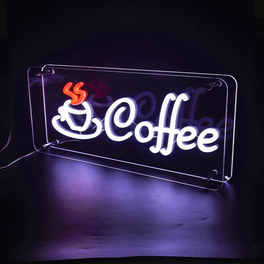 Néon "Coffee" – Éveillez vos Sens avec un Éclat Caféiné - NeonMagic✨ néons sur mesure