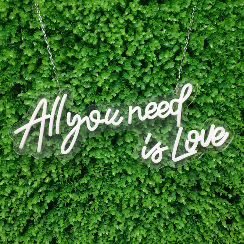 Néon "All You Need is Love" - Une Déclaration Intemporelle - NeonMagic✨