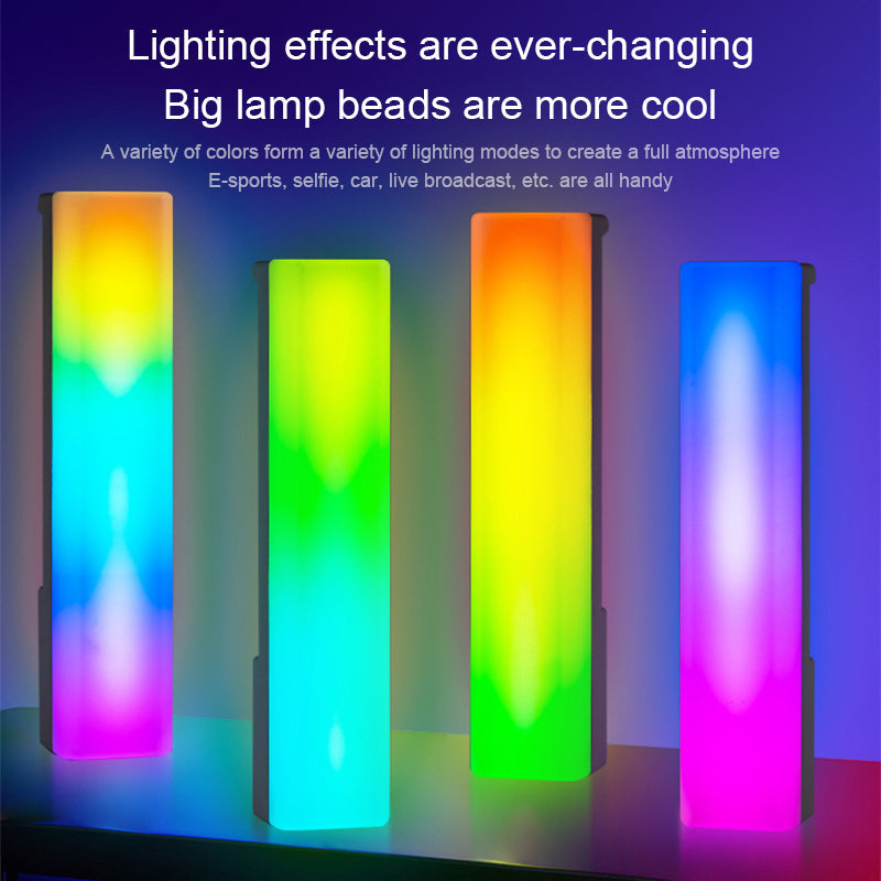 Lampe Rythme Musical RGB 3D - Décoration Lumineuse Activée par le Son -  - 3