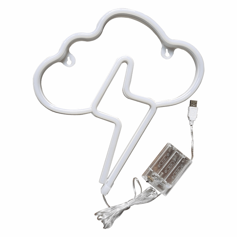 Lampe LED néon suspendue créative en forme de nuage - NeonMagic✨