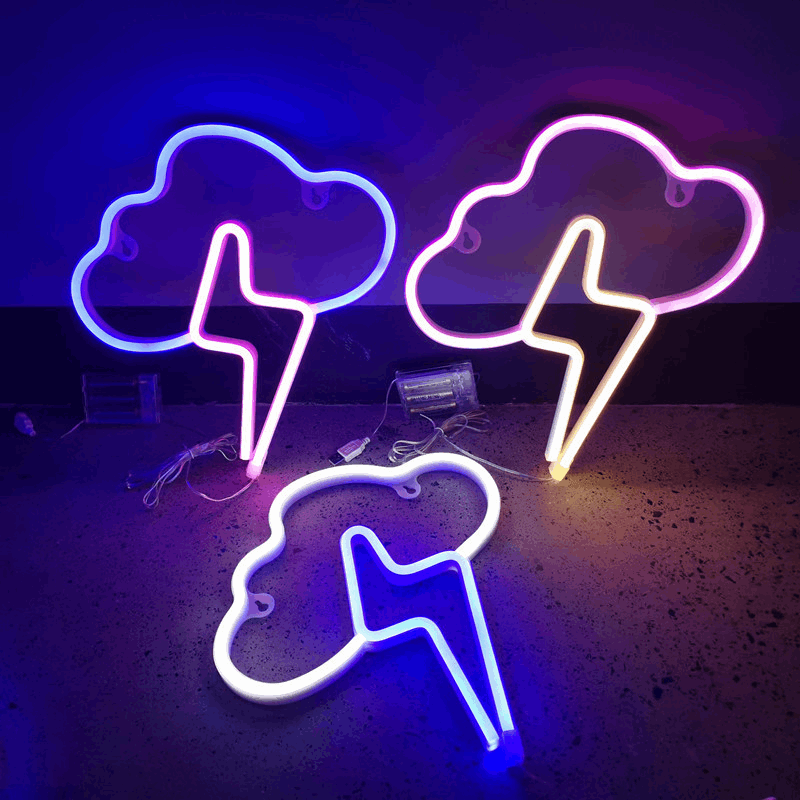 Lampe LED néon suspendue créative en forme de nuage - NeonMagic✨