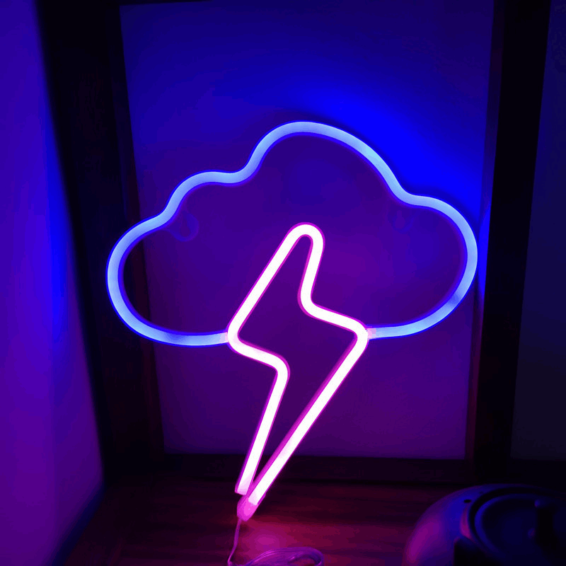 Lampe LED néon suspendue créative en forme de nuage - NeonMagic✨