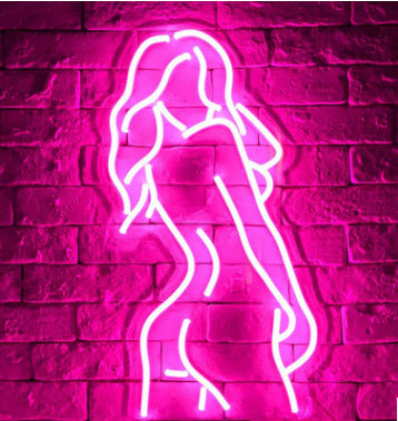 Néon LED femme, décoration murale artistique - NeonMagic✨ néons sur mesure