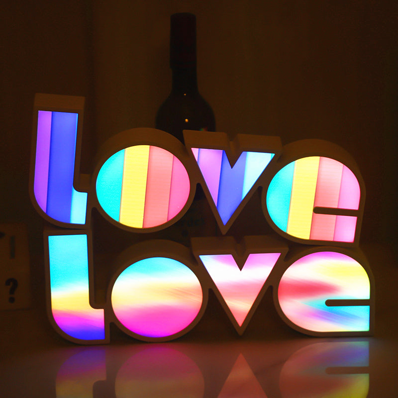 Lampe personnalisée LED sur mesure 'Love'- Ajoutez une touche d'amour - NeonMagic✨