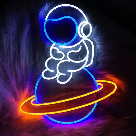 Lumière murale néon Astronaute - NeonMagic✨ néons sur mesure
