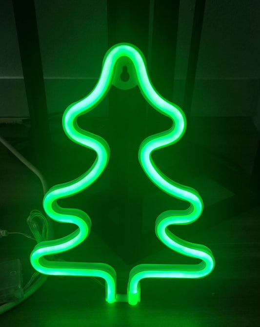 Néon chambre - Sapin Vert Noël - Néon chambre - Sapin Vert Noël - NeonMagic✨ néons sur mesure - 1